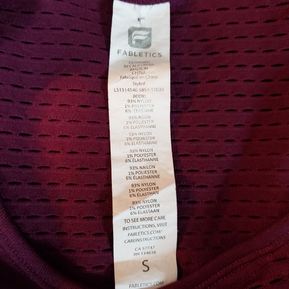 Fabletics Work Out Top - Picture 5 of 5